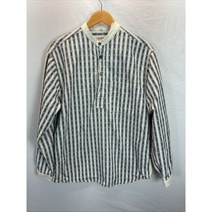VTG WAH Maker Frontier Clothing Shirt Men's M Western Rodeo LS Cowboy Striped
